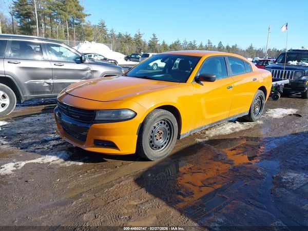 2016 DODGE CHARGER POLICE
