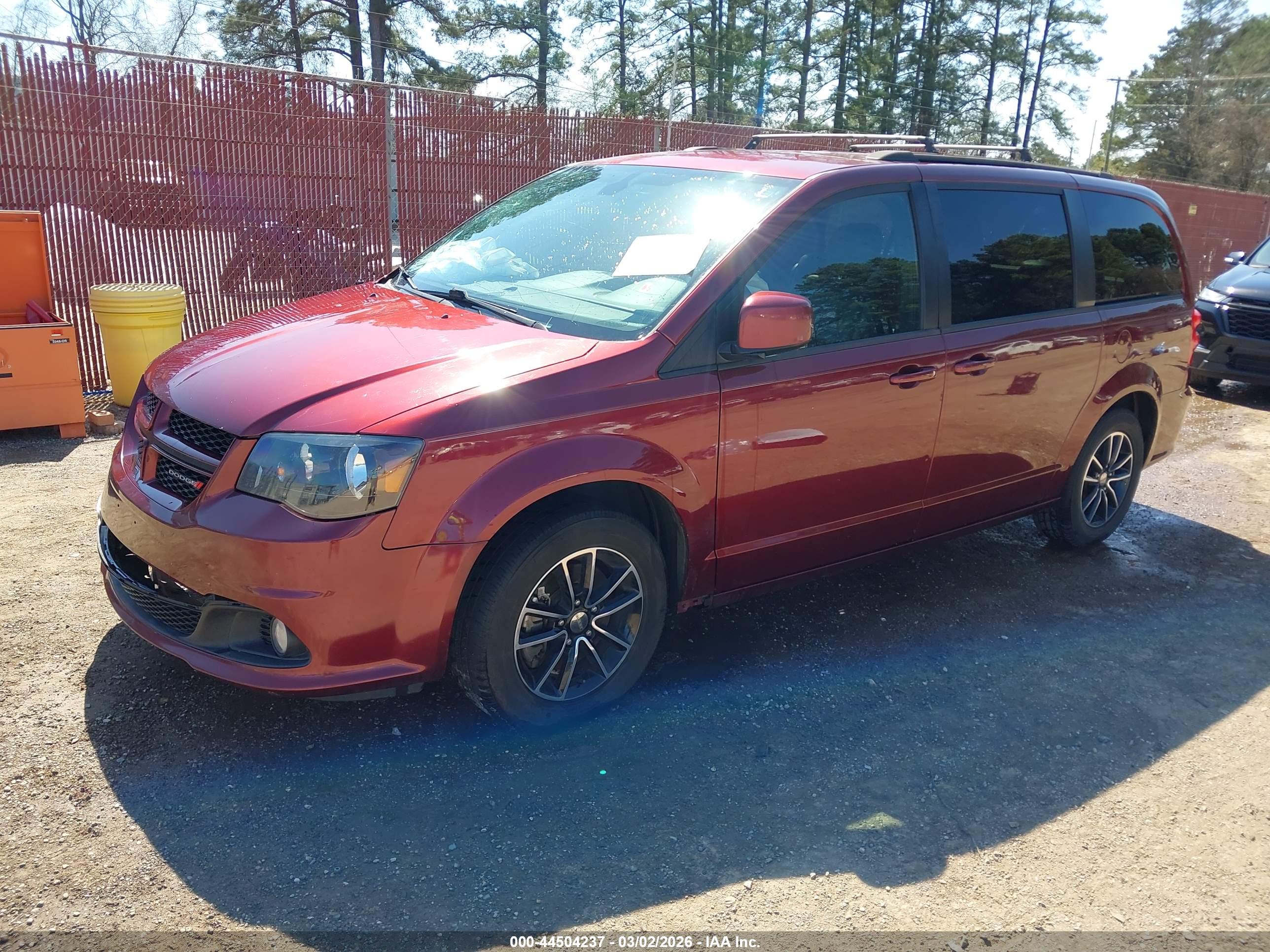 2018 DODGE GRAND CARAVAN GT — I2