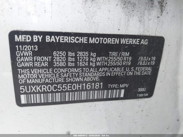2014 BMW X5 XDRIVE35I
