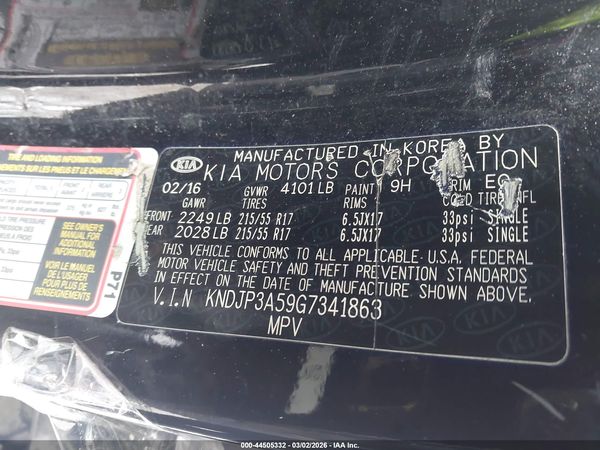 2016 KIA SOUL +