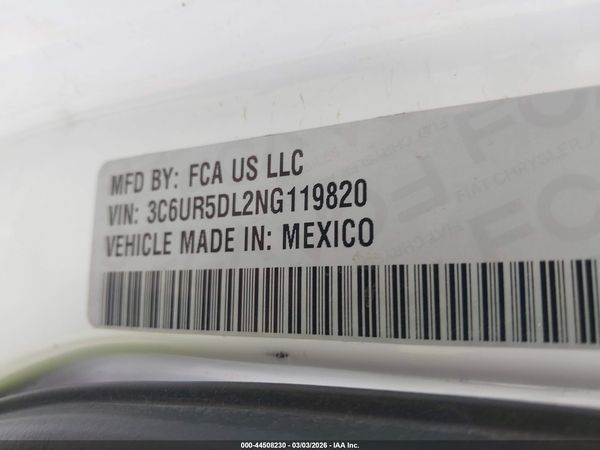 2022 RAM 2500 BIG HORN  4X4 6'4 BOX