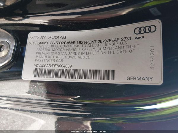 2014 AUDI S5 3.0T PREMIUM PLUS