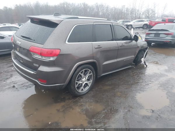 2018 JEEP GRAND CHEROKEE STERLING EDITION 4X4