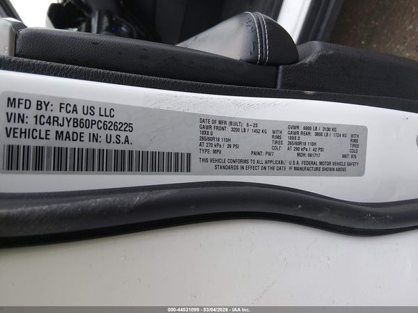 2023 JEEP GRAND CHEROKEE 4XE