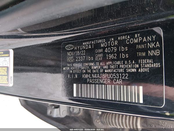 2023 HYUNDAI ELANTRA HYBRID LIMITED