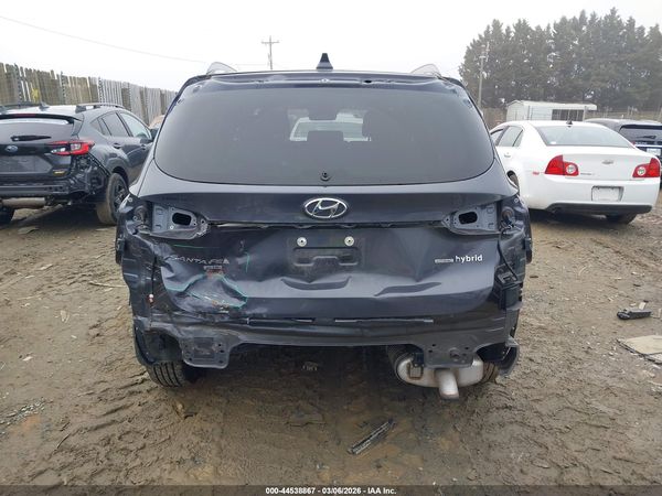 2022 HYUNDAI SANTA FE HYBRID BLUE