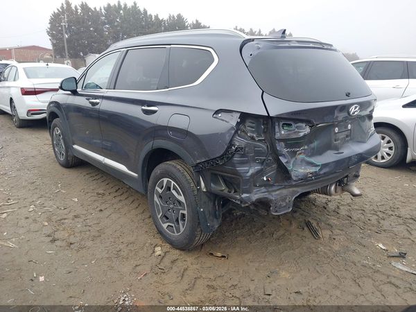 2022 HYUNDAI SANTA FE HYBRID BLUE