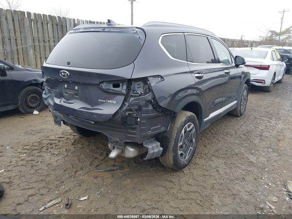 2022 HYUNDAI SANTA FE HYBRID BLUE