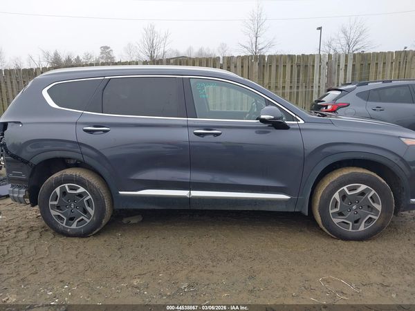 2022 HYUNDAI SANTA FE HYBRID BLUE