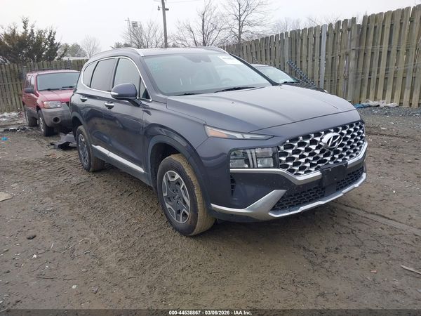 2022 HYUNDAI SANTA FE HYBRID BLUE