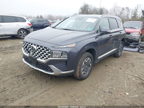 2022 HYUNDAI SANTA FE HYBRID BLUE