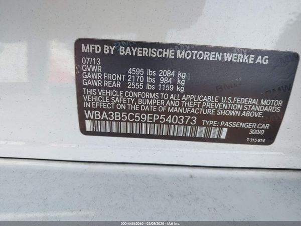 2014 BMW 328I XDRIVE