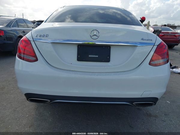 2015 MERCEDES-BENZ C 300 4MATIC