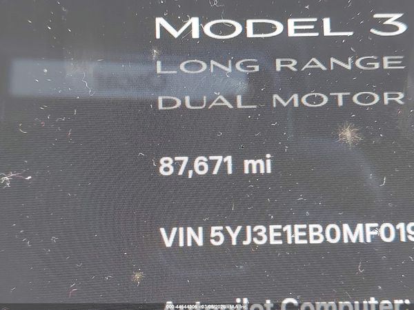 2021 TESLA MODEL 3