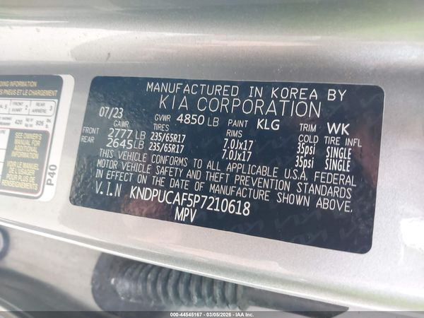 2023 KIA SPORTAGE LX