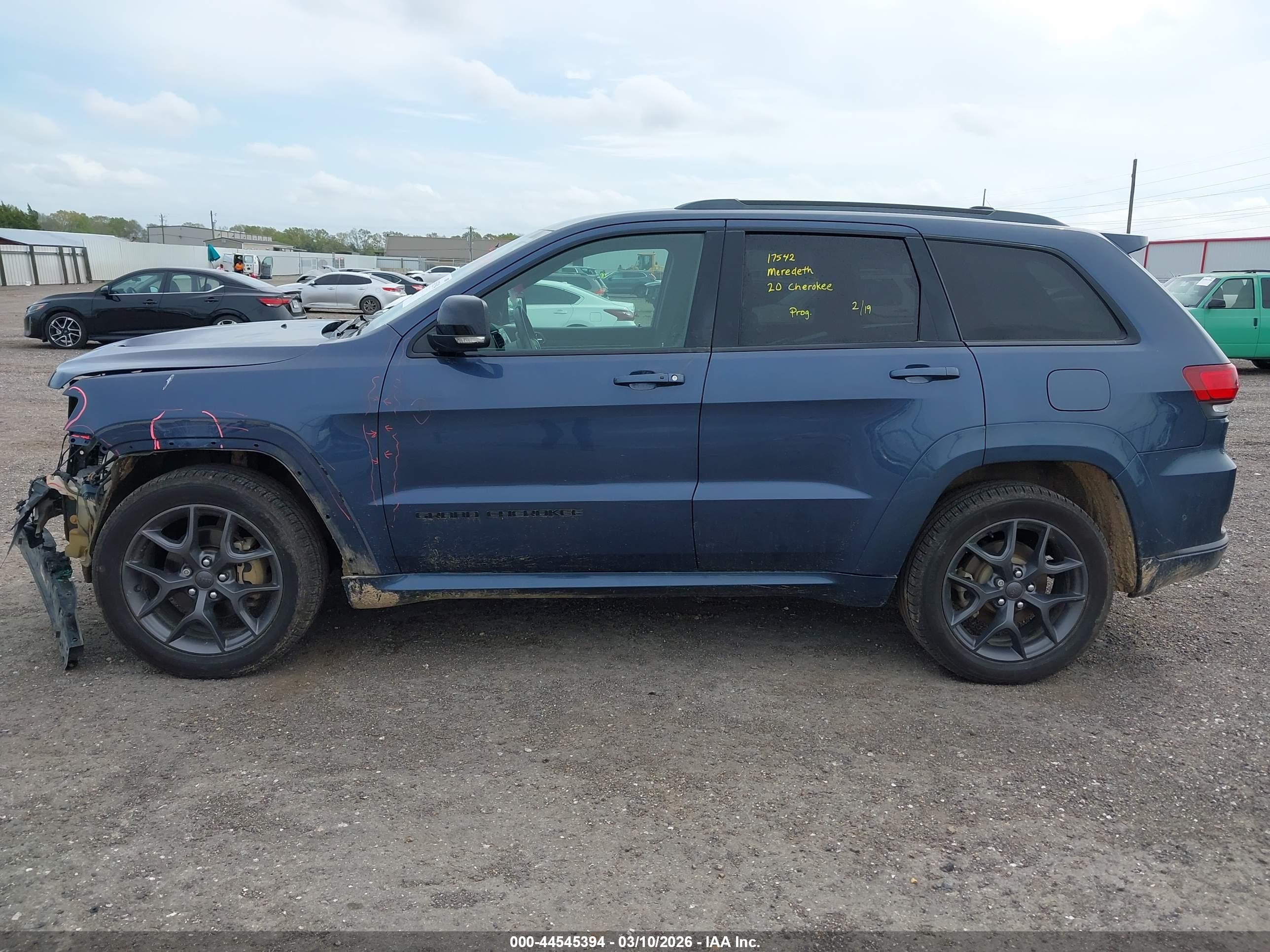 2020 JEEP GRAND CHEROKEE LIMITED X 4X2