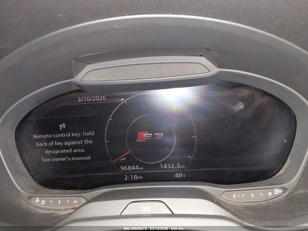 2017 AUDI S3 2.0T PREMIUM PLUS