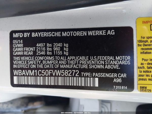 2015 BMW X1 SDRIVE28I