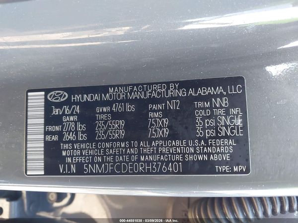 2024 HYUNDAI TUCSON SEL
