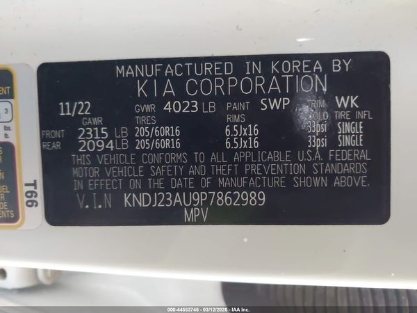 2023 KIA SOUL LX