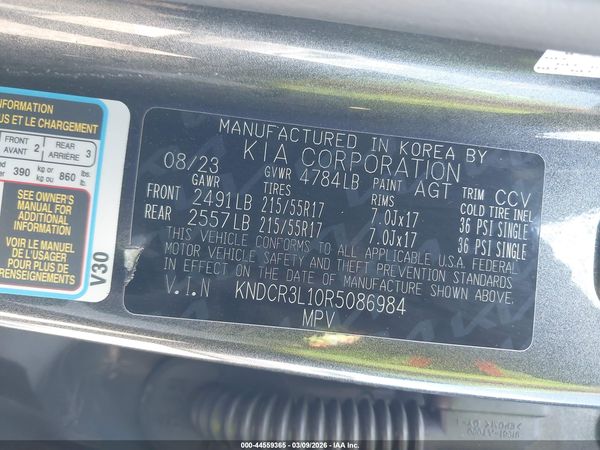 2024 KIA NIRO EV WIND