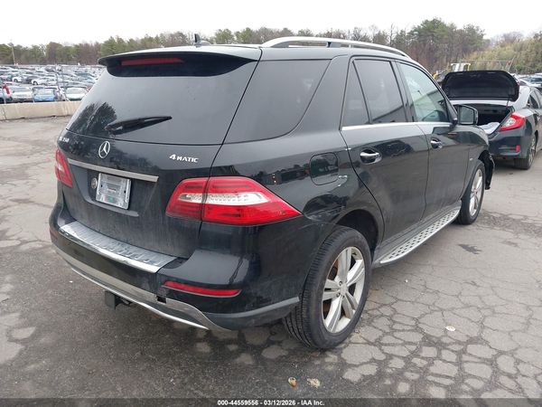 2012 MERCEDES-BENZ ML 350 4MATIC