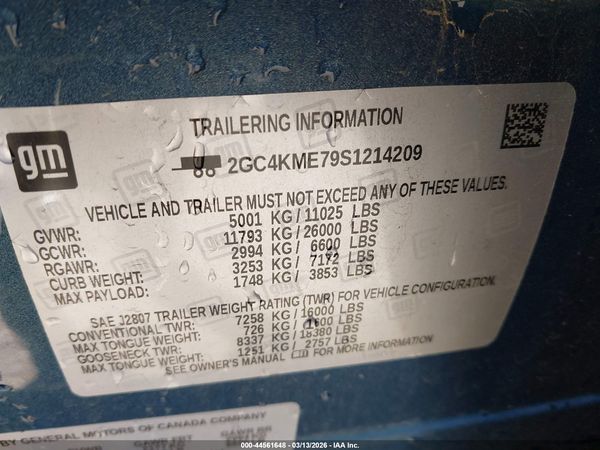 2025 CHEVROLET SILVERADO 2500HD 4WD  STANDARD BED CUSTOM — I28