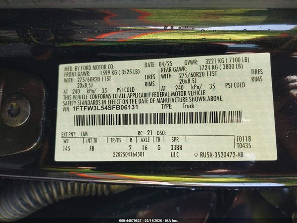 2025 FORD F-150 XLT
