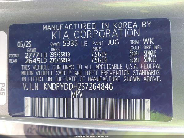 2025 KIA SPORTAGE PLUG-IN HYBRID X-LINE