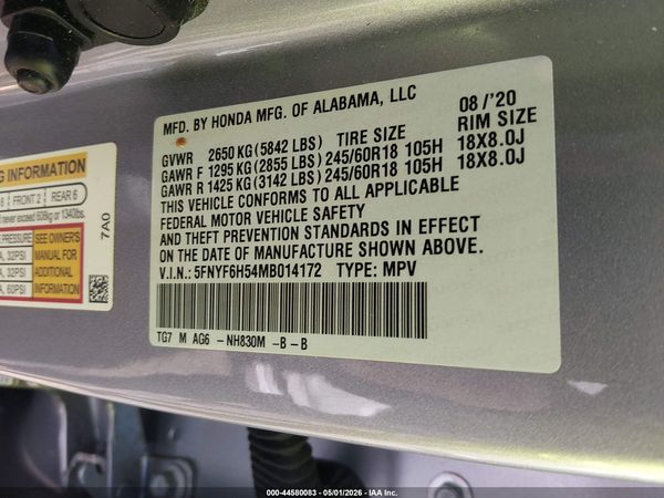 2021 HONDA PILOT AWD EX-L
