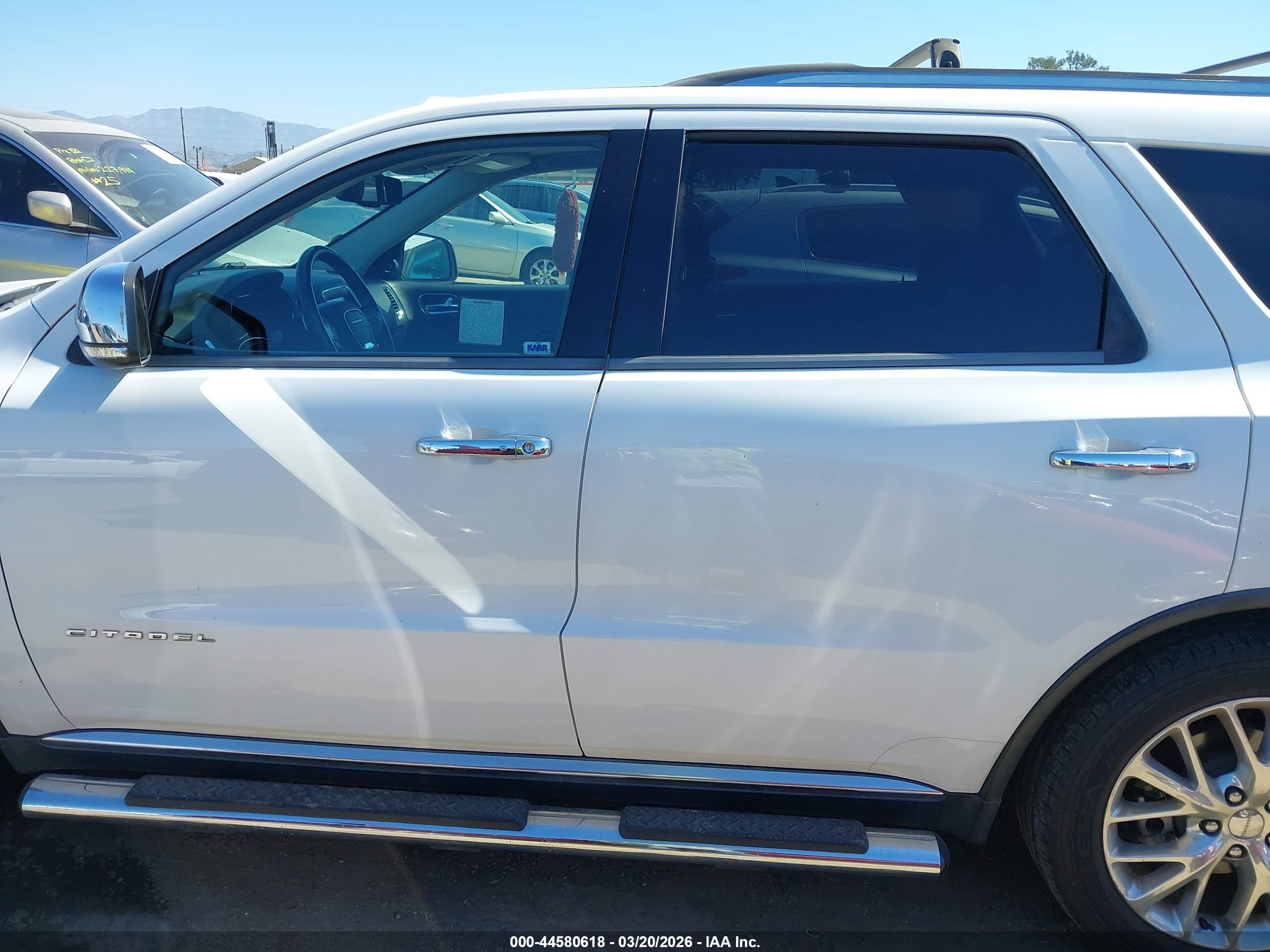2015 DODGE DURANGO CITADEL