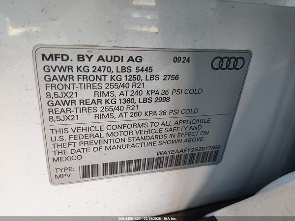 2025 AUDI Q5