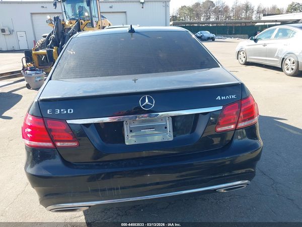 2014 MERCEDES-BENZ E 350 4MATIC