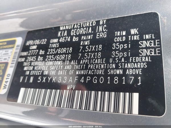 2023 KIA SPORTAGE EX