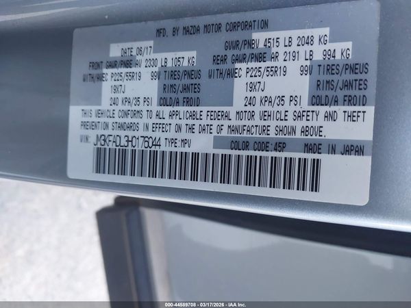2017 MAZDA CX-5 GRAND SELECT
