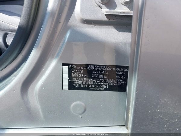 2022 HYUNDAI SONATA SE