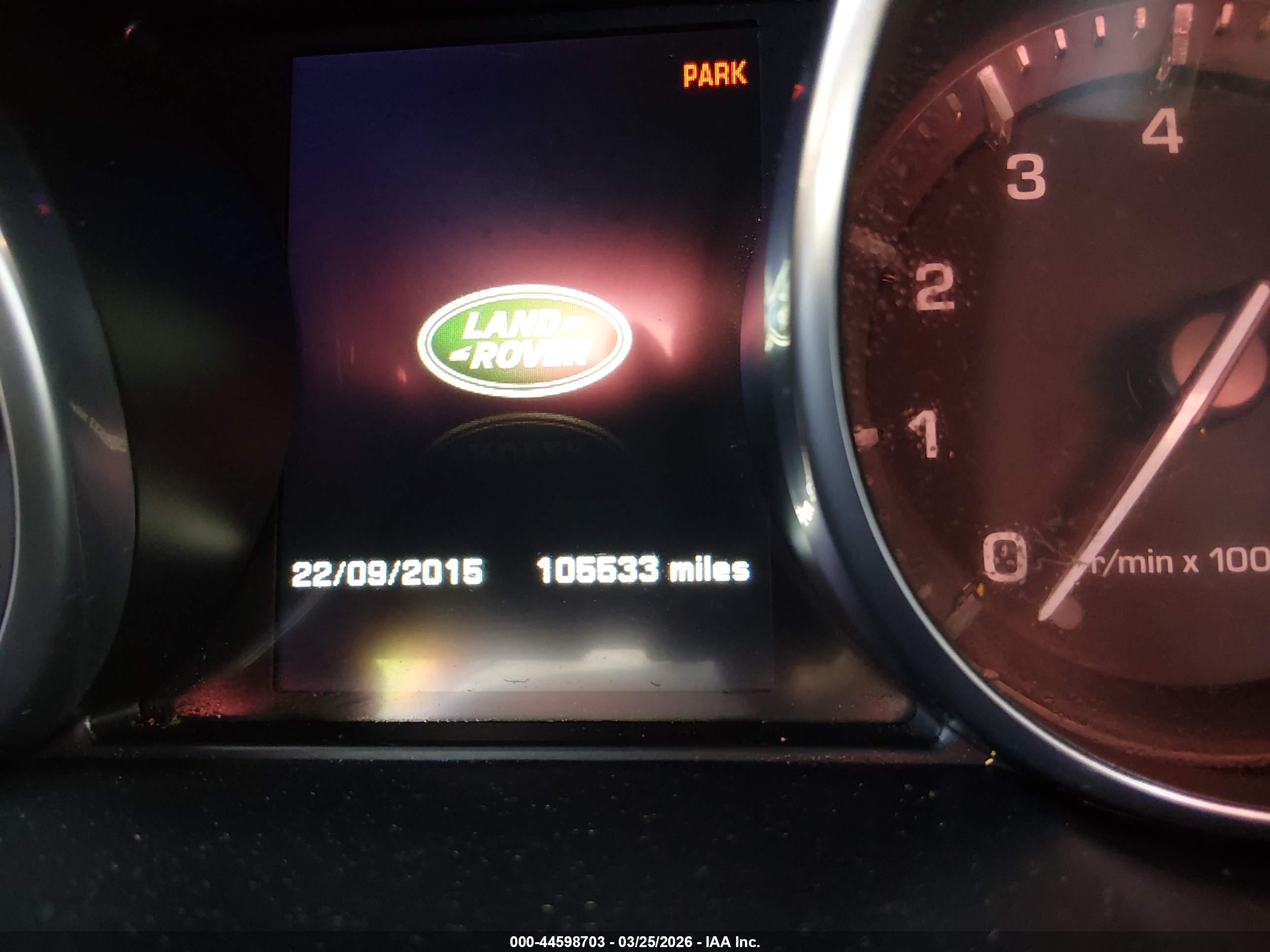 2015 LAND ROVER RANGE ROVER EVOQUE PURE