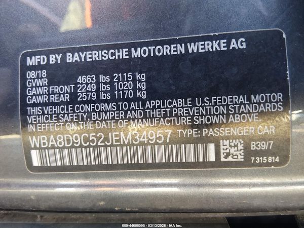 2018 BMW 330I XDRIVE