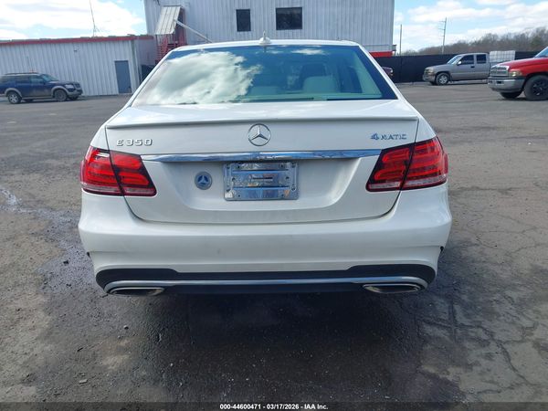 2014 MERCEDES-BENZ E 350 4MATIC