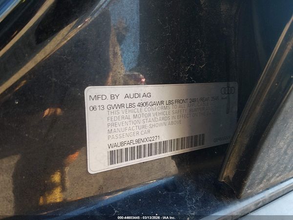 2014 AUDI A4 2.0T PREMIUM