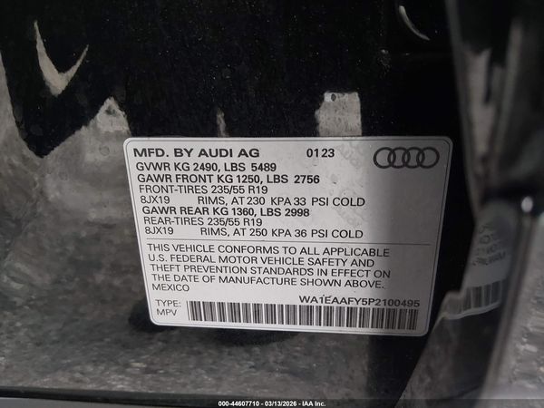 2023 AUDI Q5