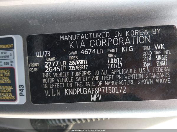 2023 KIA SPORTAGE LX