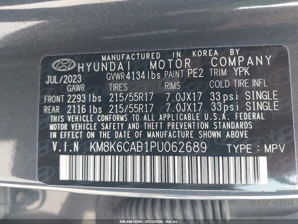 2023 HYUNDAI KONA SEL