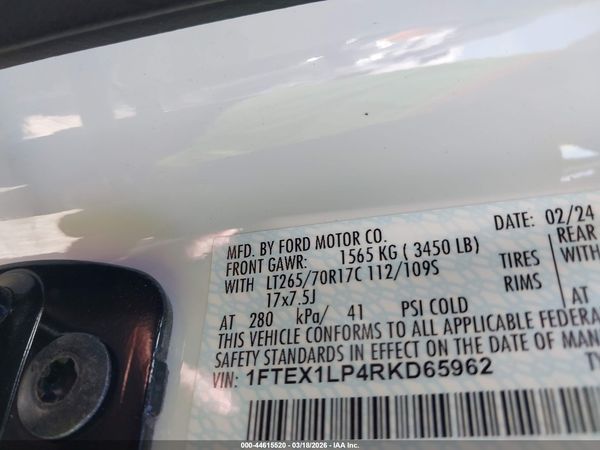 2024 FORD F-150 XL