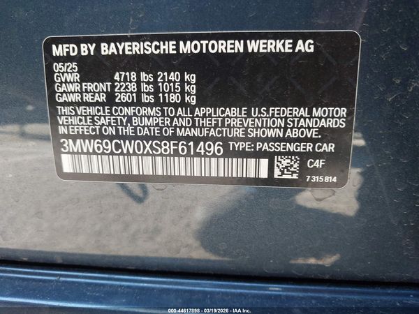2025 BMW 330I