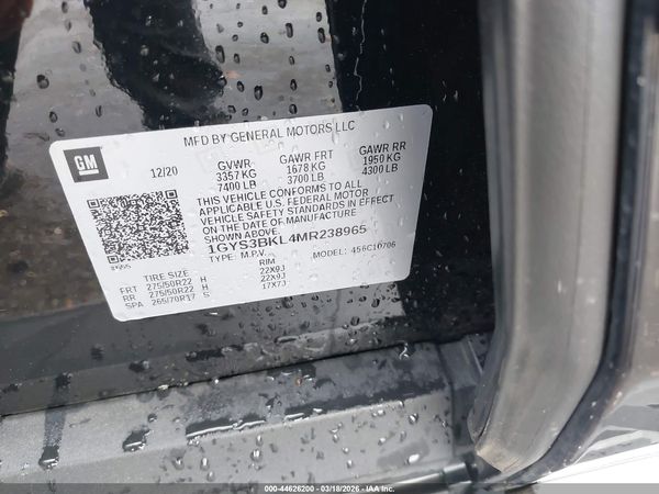 2021 CADILLAC ESCALADE 2WD PREMIUM LUXURY