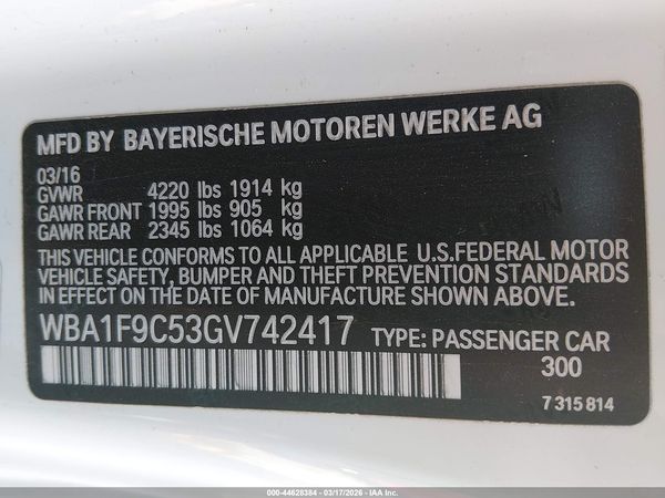 2016 BMW 228I
