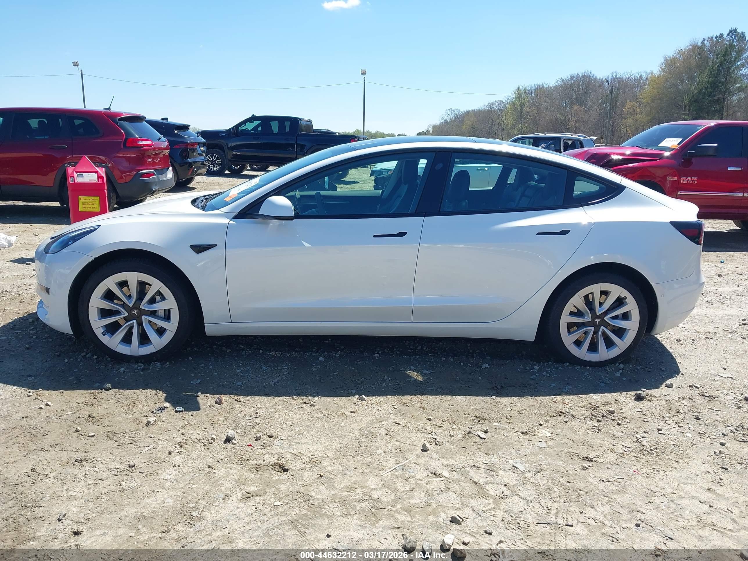 2022 TESLA MODEL 3 REAR-WHEEL DRIVE