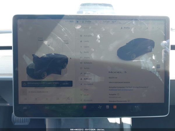 2022 TESLA MODEL 3 REAR-WHEEL DRIVE