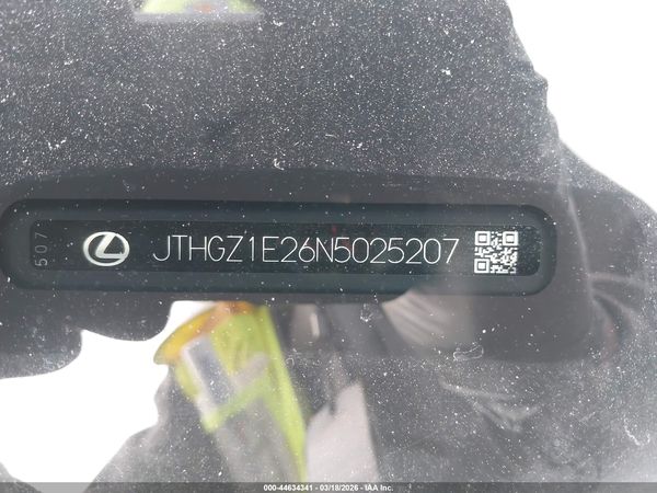 2022 LEXUS IS 350 F SPORT